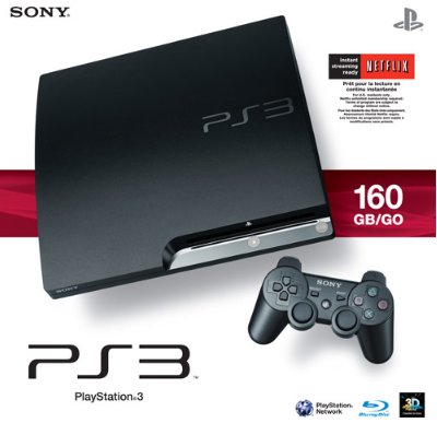 PS3 Slim Console 160GB (Used 2 Months Good Condition)
