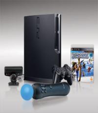 PS3 SLIM 160 GB Console with PS MOVE