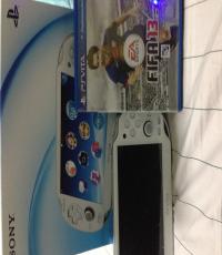 PS Vita Wifi White console with FIFA 13 and 4GB memory card