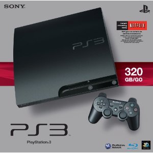 Playstation 3 Slim 320GB Black Console