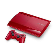 Sony Super Slim PS3 500GB Garnet Red