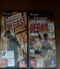 Tom clancy's Rainbow six vegas 1 and 2