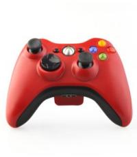 Red Xbox 360 Wireless Controller