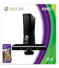 4GB XBOX 360 slim with Kinect