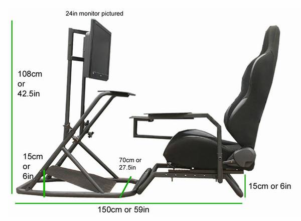OBUTTO OZONE GAMING COCKPIT  (original)