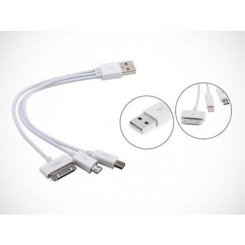 Apple/Andriod Cable (Charge all smartphones)