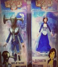 Bioshock Infinite Elizabeth and Boy of Silence Figurine Set