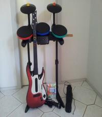 Band hero drum and mic