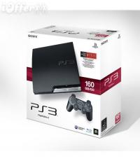 Playstation 3 Slim Console 160GB (Black)