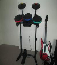 Band Hero Drums Guitar & Game