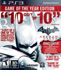 Batman: Arkham City  (Game of the Year)