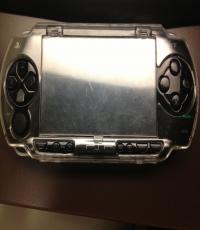 PSP 1000 Piano Black (no Package and 3 games)