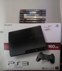 PS3 Console (PS3 With 6 Games)