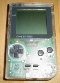 Japan Edition Nintendo Gameboy Color See Through Edition