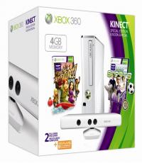 White Xbox 360 SLIM Console 4GB With Warranty