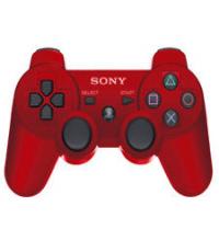 PS3 Dual Shock 3 Controller Red Mint Condition