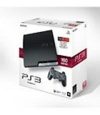PS3 Slim Console (White, 160GB, And lot of games)
