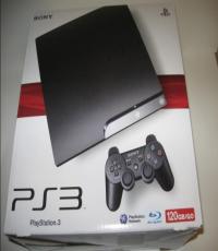120GB Playstation 3 Slim console with 2 Games Free
