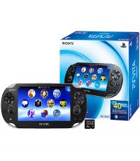 PS Vita console with 8gb memory card