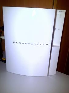 PS3 Console (Spoiled Fat White and white normal control)