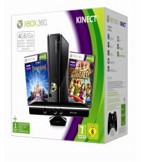 Xbox 360 S 4GB black - Family Bundle with 3 games