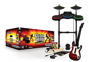 Guitar Hero Drum and Guitar (w/o game and mic)