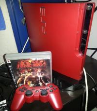 PS3 Console with stand fan,used hdmi cable and tekken 6