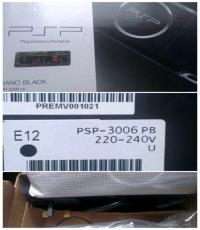 PSP Console 3006 Black