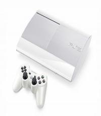PS3 Console superslim , 160gb  (White )