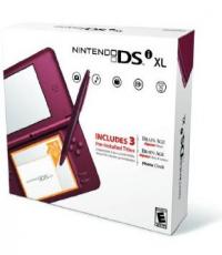 Nintendo DSI XL (Burgundy colour)