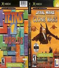 XBOX Starwars Clone Wars & Tetris Worlds
