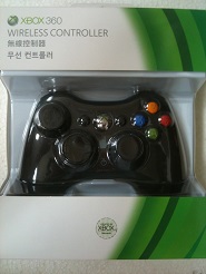 Black XBox 360 Wireless Controller (As New)