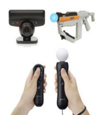 PlayStation Move Sharp Shooter, Navigator, Eye & Move Controller