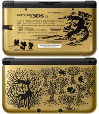 Pokemon Gold 3ds LL console