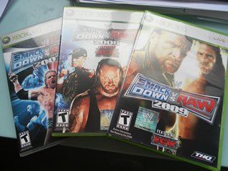 WWE SmackDown vs. Raw 2007, 2008, 2009