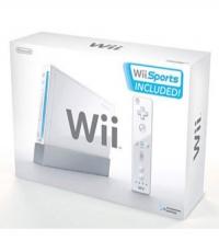 Wii Console with Wii Sports ( Free DJ Hero 2 Turntable Bundle)