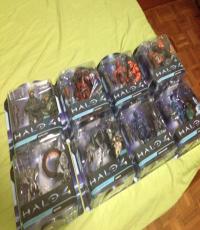 Halo 4 series 1 action figure set of 8