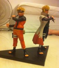 Naruto And Minato Figure