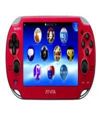 PS Vita Console Red With Accessories And 2 Games (WIFI only)