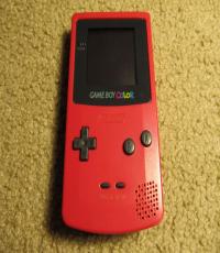 Gameboy color (pink (include multi game cartridge )