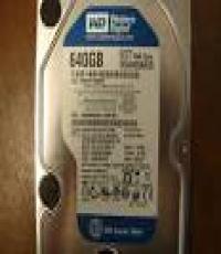PS3 Hard Drive  (640 GB(western digital)