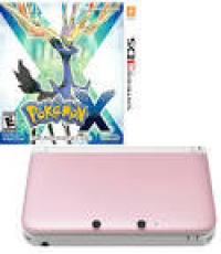 3DS XL pink /white with Pokemon x