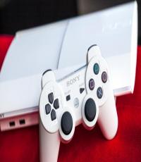 PS3 Super Slim 250gb with GTA V (White)