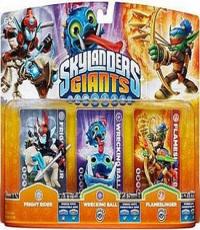Skylanders Giants Figure 3 Pack (Brand New and Sealed)