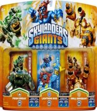 Skylanders Giants Figure 3pack (Brand New and Sealed)