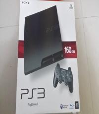PS3 Slim Console 160gb with 7 games (Set still under warranty)