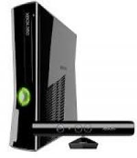 250GB Xbox 360 Slim Console & KINECT with kinect game