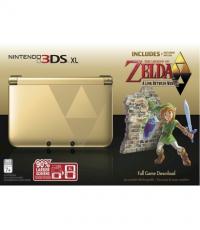 Limited Edition Zelda 3DS XL Console with game
