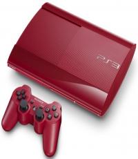 PS3 Console super slim 500g (red with 12 month warranty)