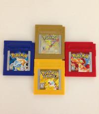 Pokemon Gameboy Color cartridges (Red and Blue version)
